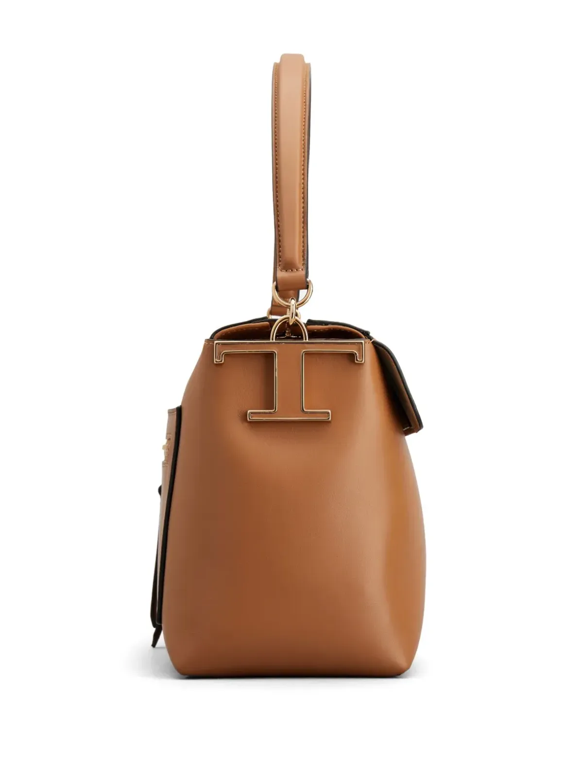 Tod's ボストン T Case レザー ショルダーバッグ - 画像4