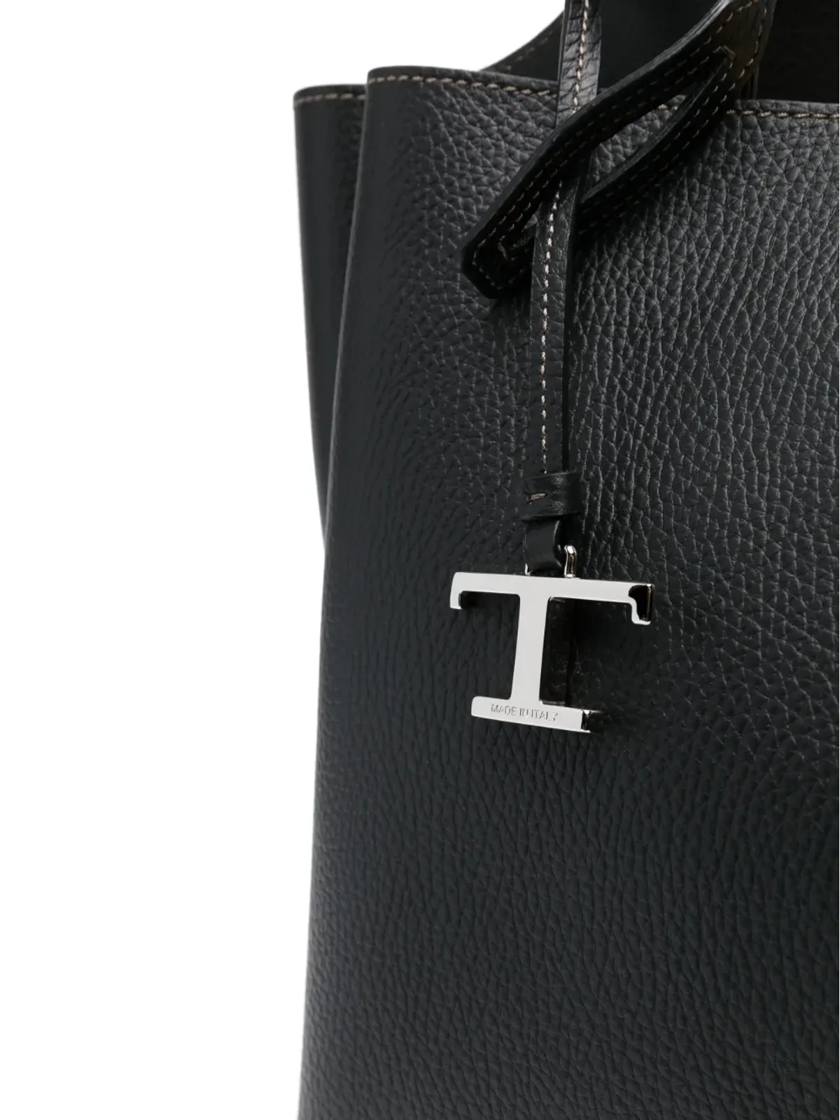 Tod's Tペンダント レザー トートバッグ - 画像5
