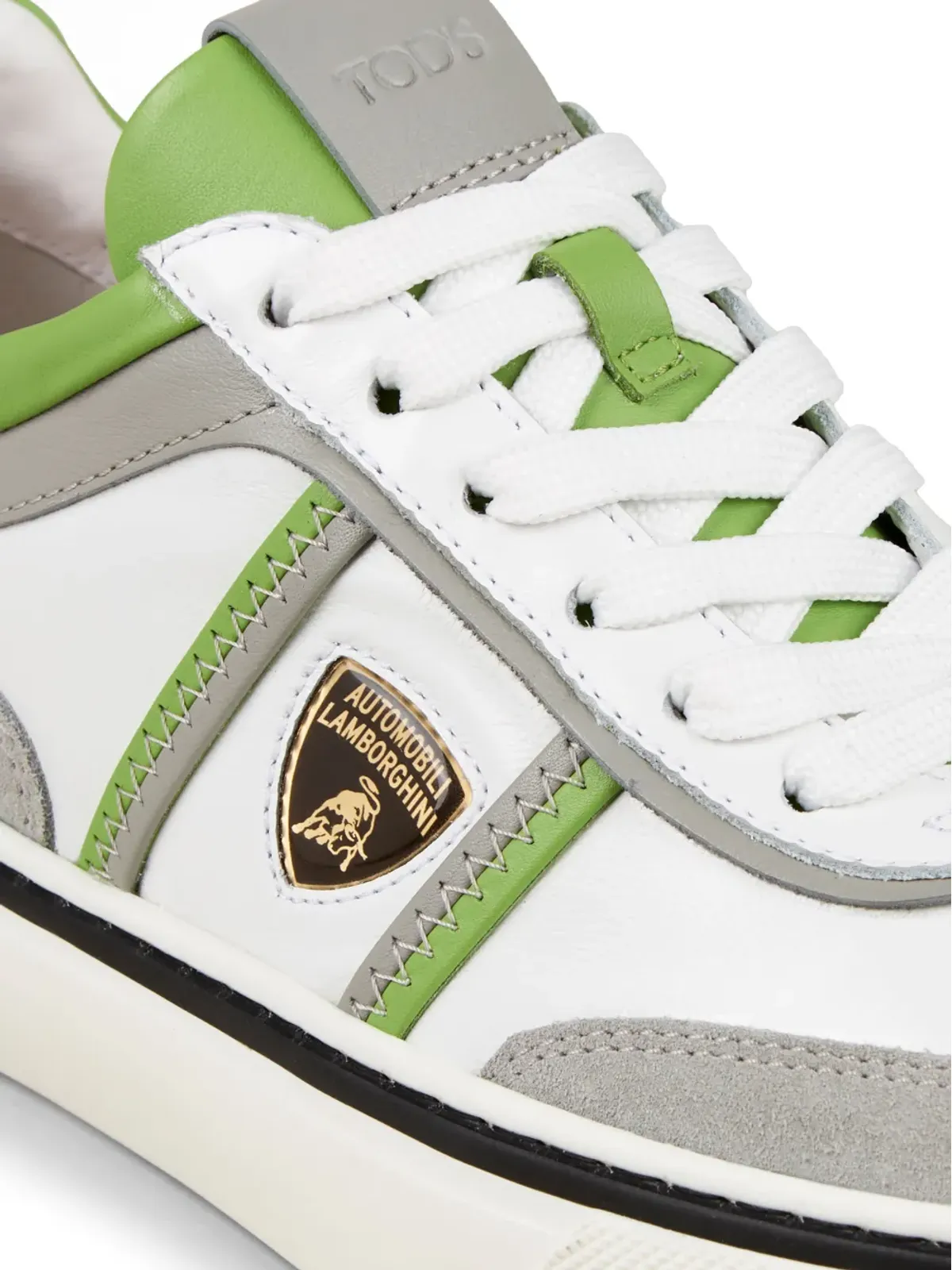 Tod's Automobili Lamborghini ロゴエンボス ロー・トップ スニーカー - 画像5