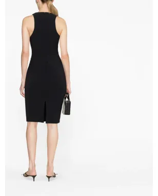 Elisabetta Franchi レーストリム ミディドレス - サムネイル4