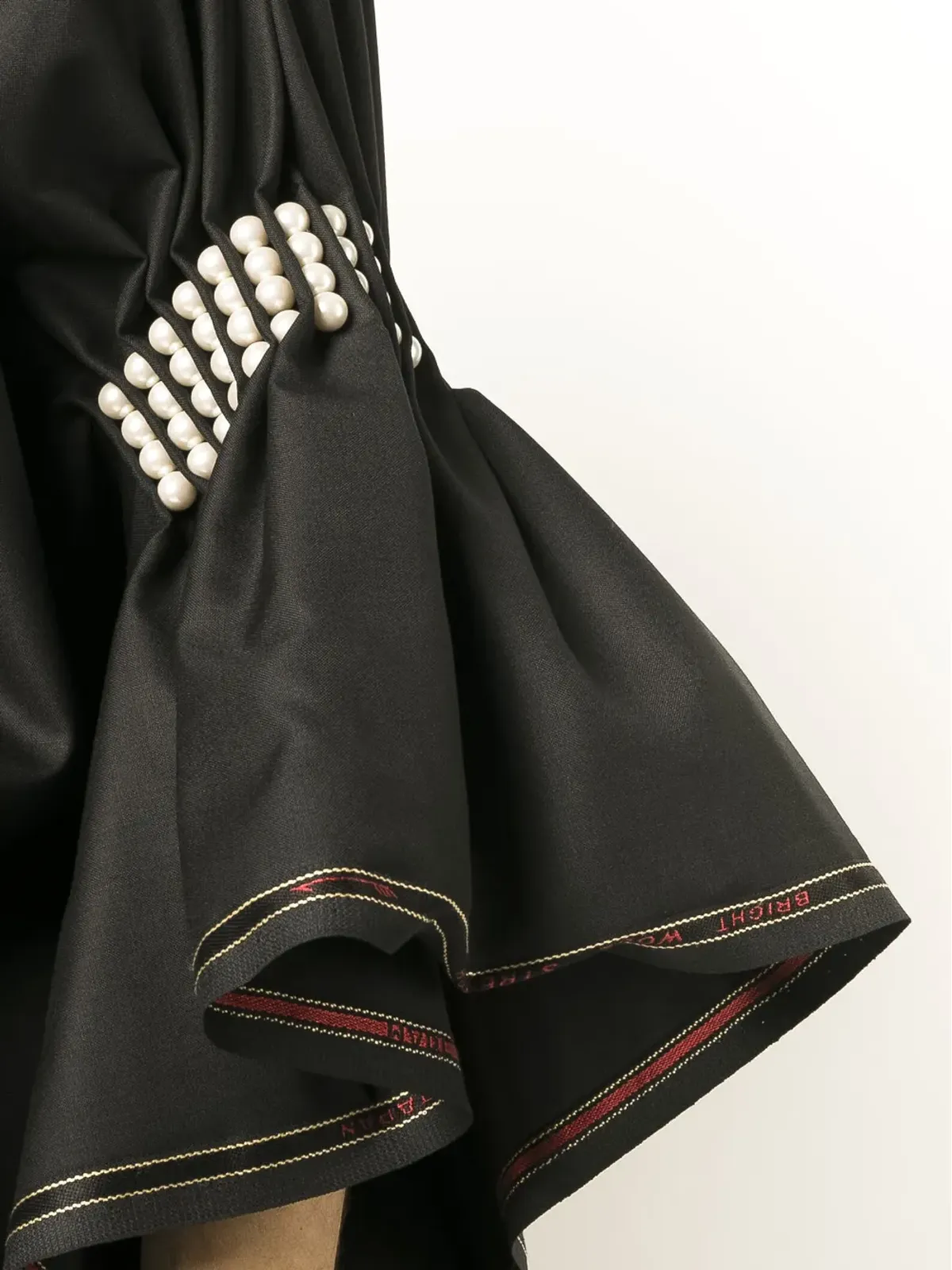 Junya Watanabe フェイクパール付きウール ブラウス - 画像5