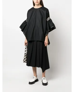Junya Watanabe フェイクパール付きウール ブラウス - サムネイル2