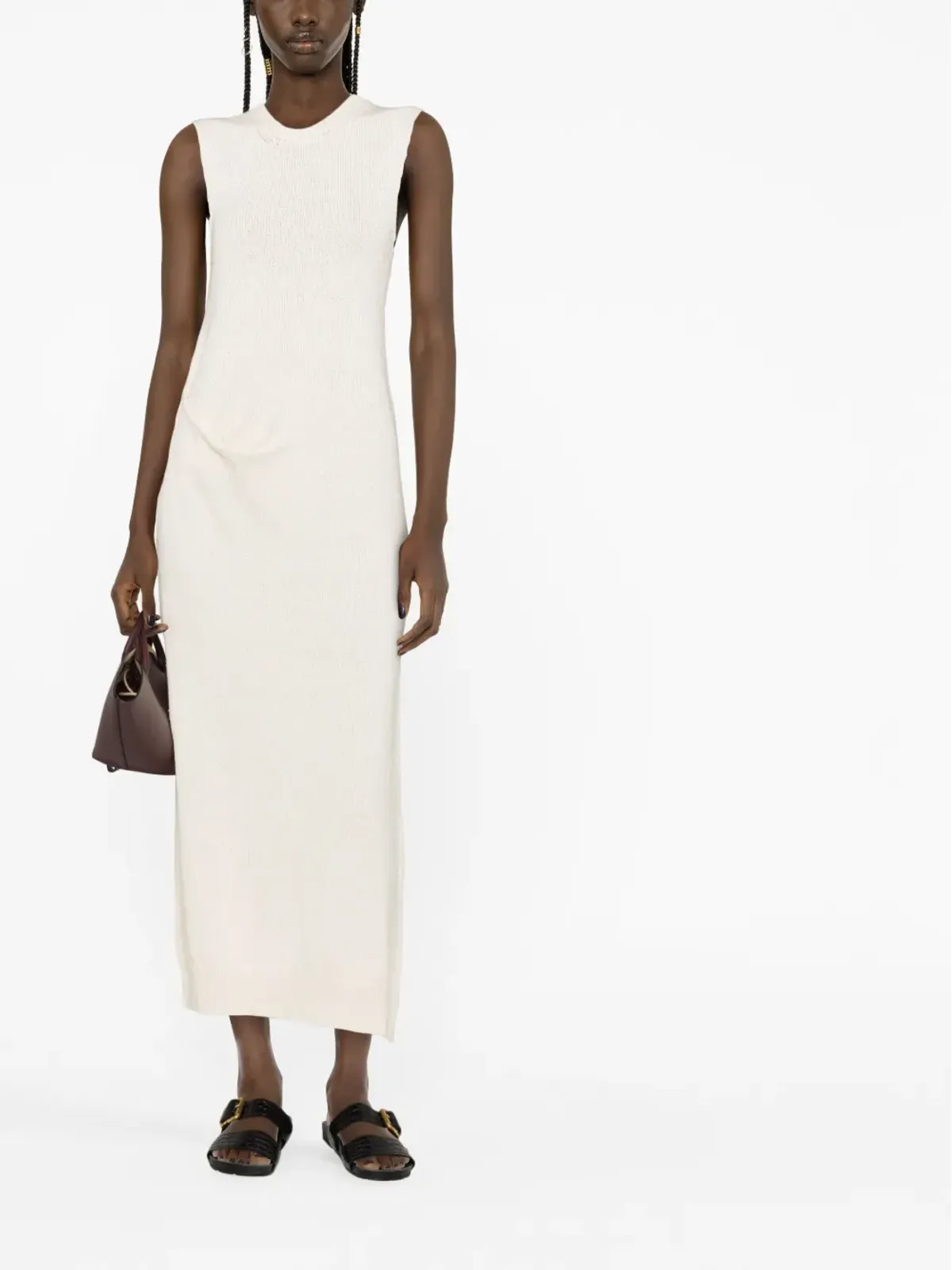 Jil Sander ファインニットのマキシドレス - 画像2