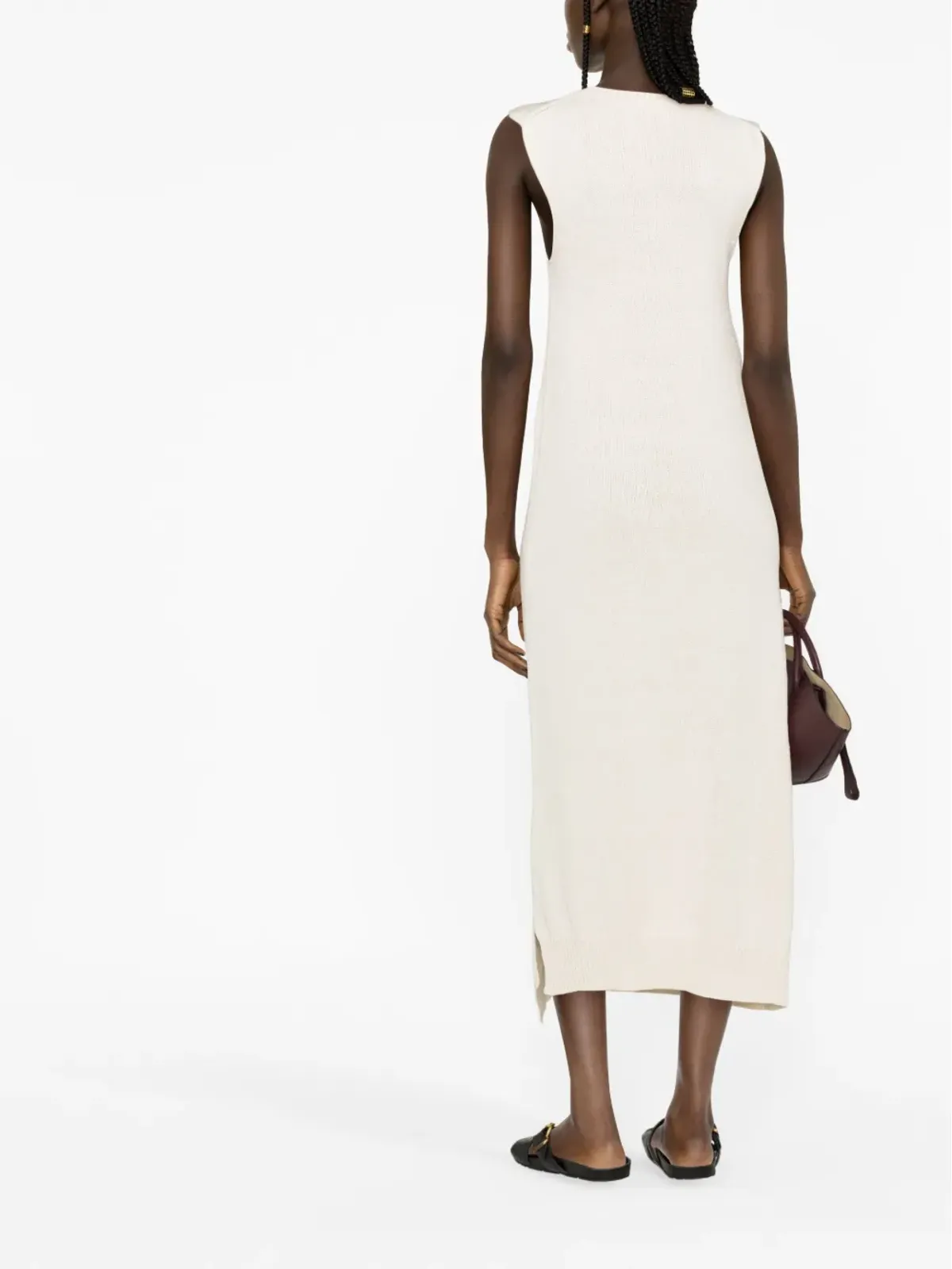 Jil Sander ファインニットのマキシドレス - 画像3