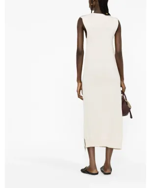 Jil Sander ファインニットのマキシドレス - サムネイル3