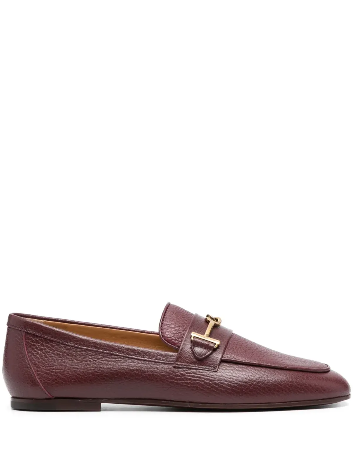 Tod's ロゴディテール レザー ローファー - 画像1