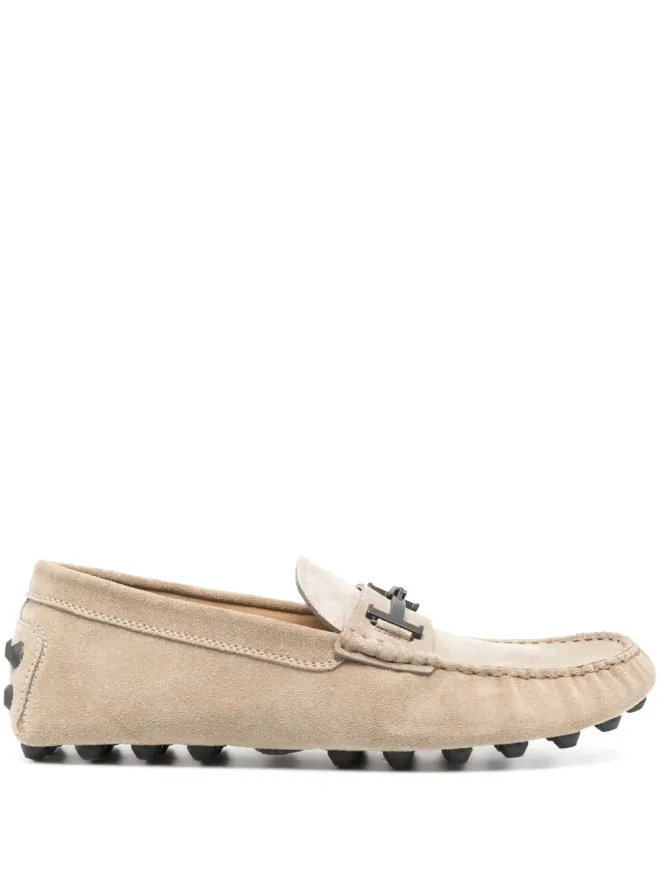 Tod's Tod's Gommino Double T スエード ローファーの商品画像