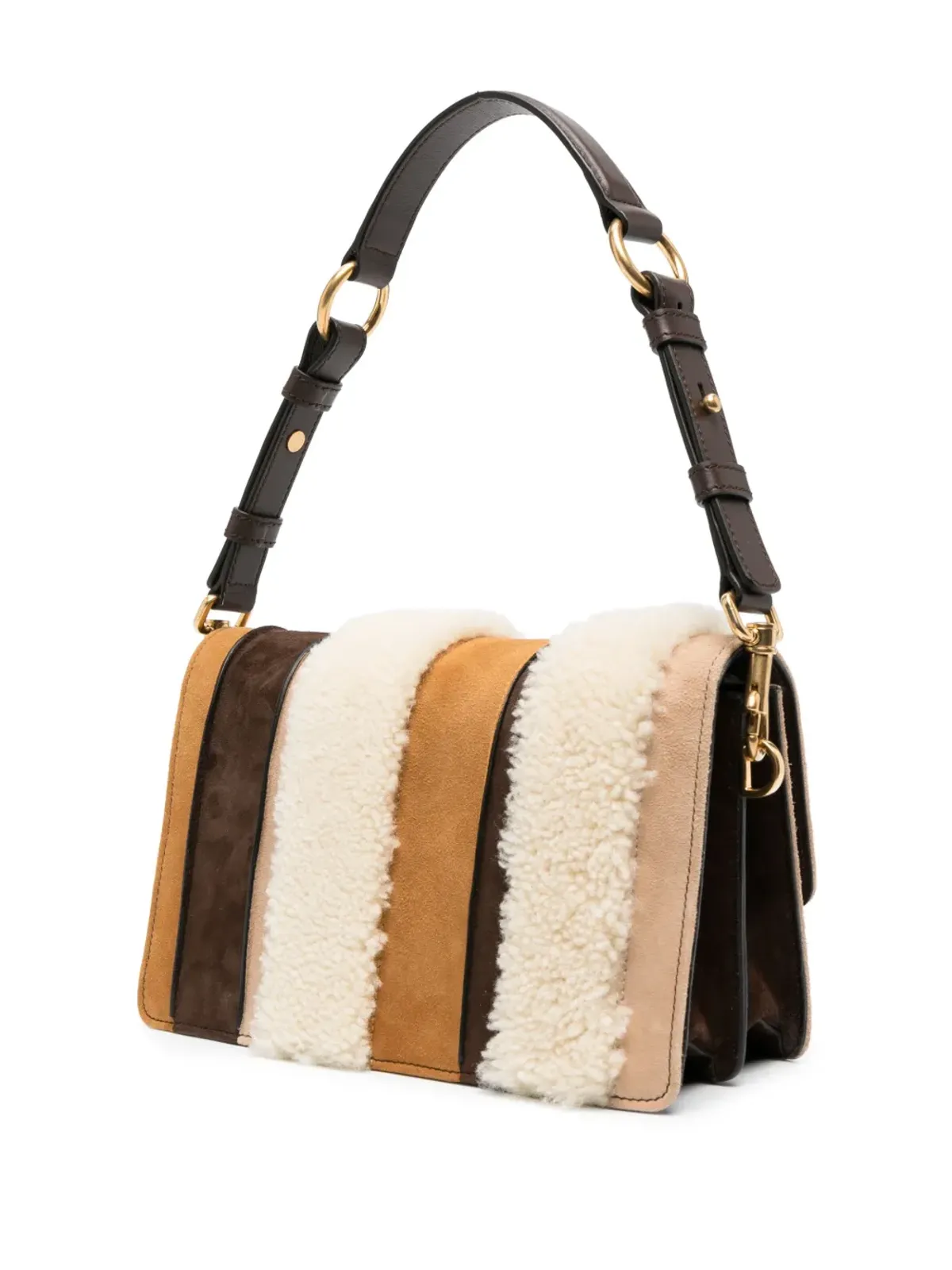 Tod's T Timeless パネルドショルダーバッグ - 画像3