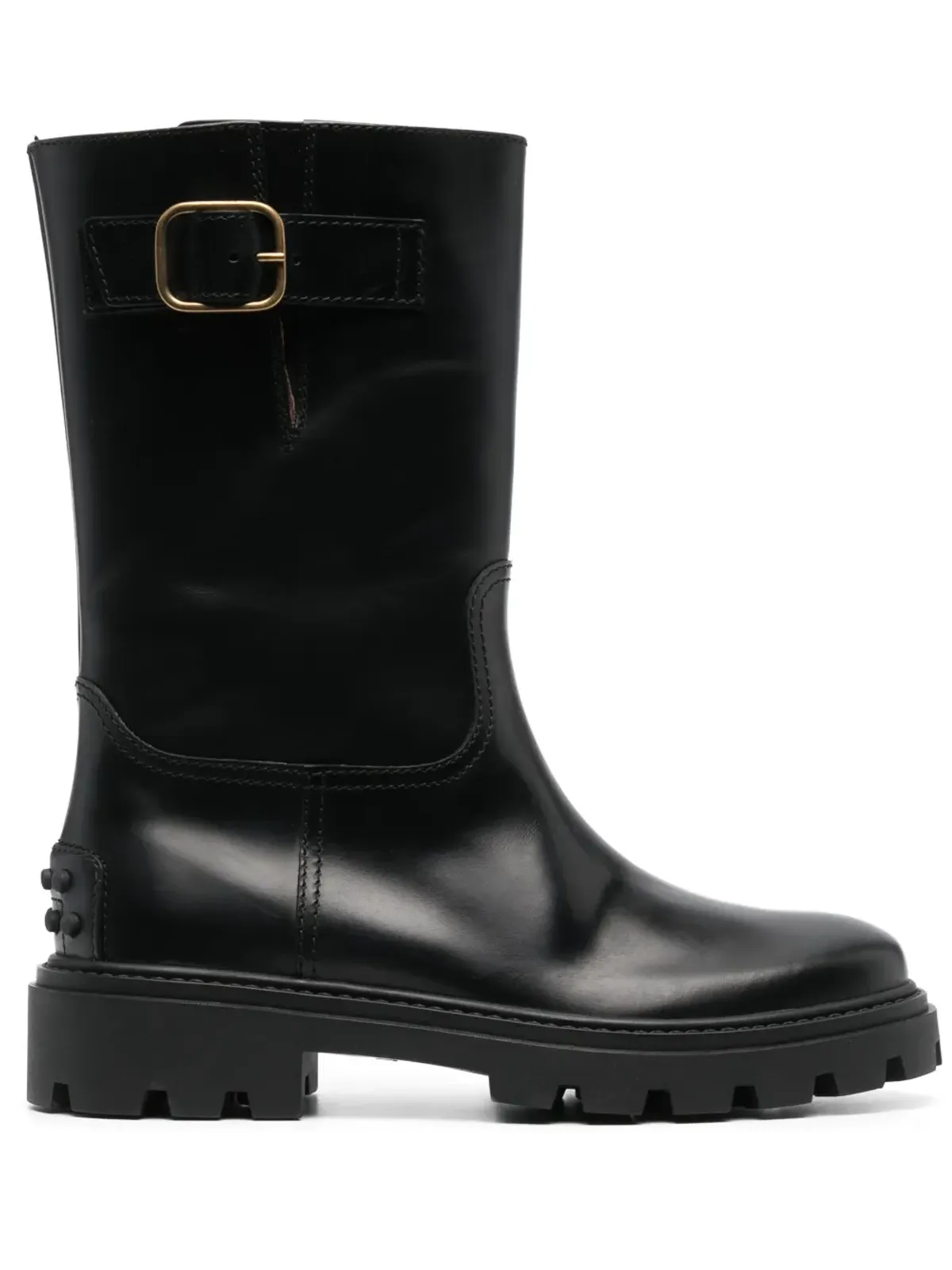 Tod's バックルディテール レザーブーツ - 画像1