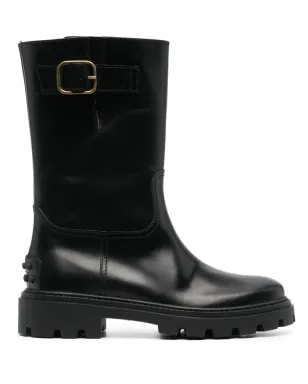 Tod's バックルディテール レザーブーツ - サムネイル1