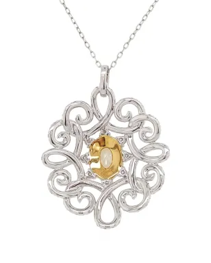 HYT Jewelry プラチナ ダイヤモンド ペンダントネックレス - サムネイル2
