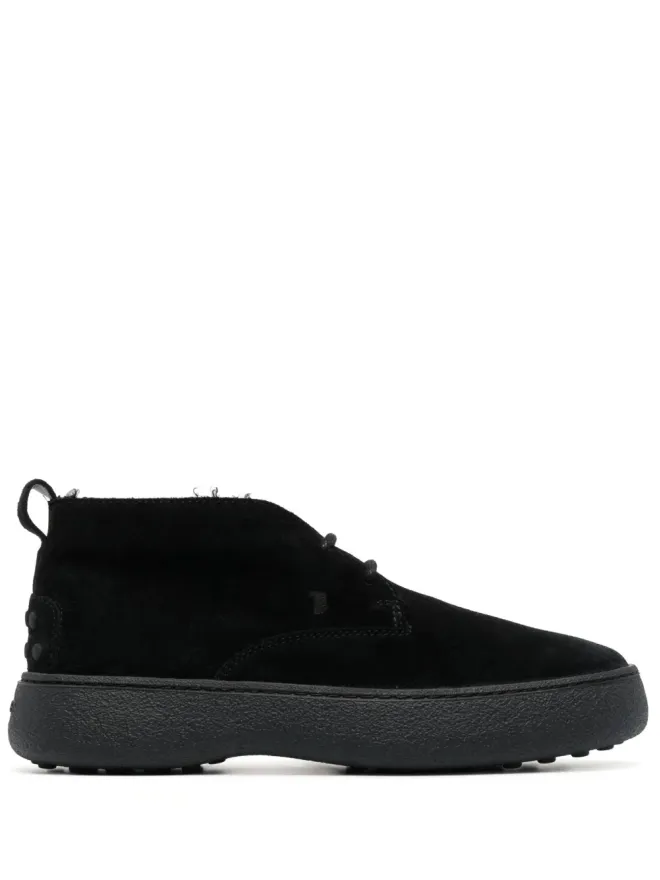 Tod's Tod's Desert suede boots - Blackの商品画像