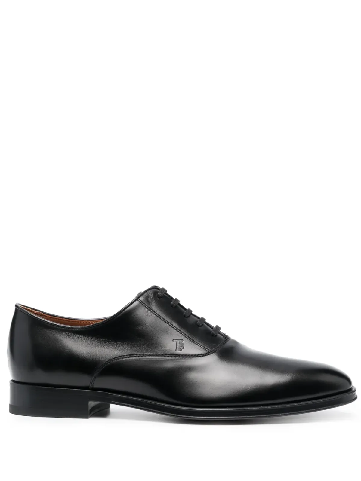 Tod's フランセイナ レザー オックスフォードシューズ ブラック - 画像1