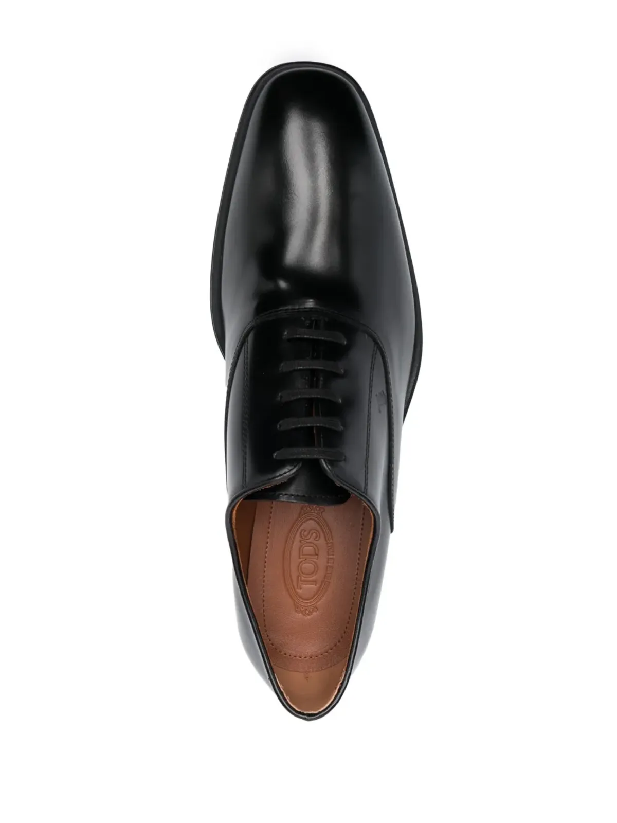 Tod's フランセイナ レザー オックスフォードシューズ ブラック - 画像4