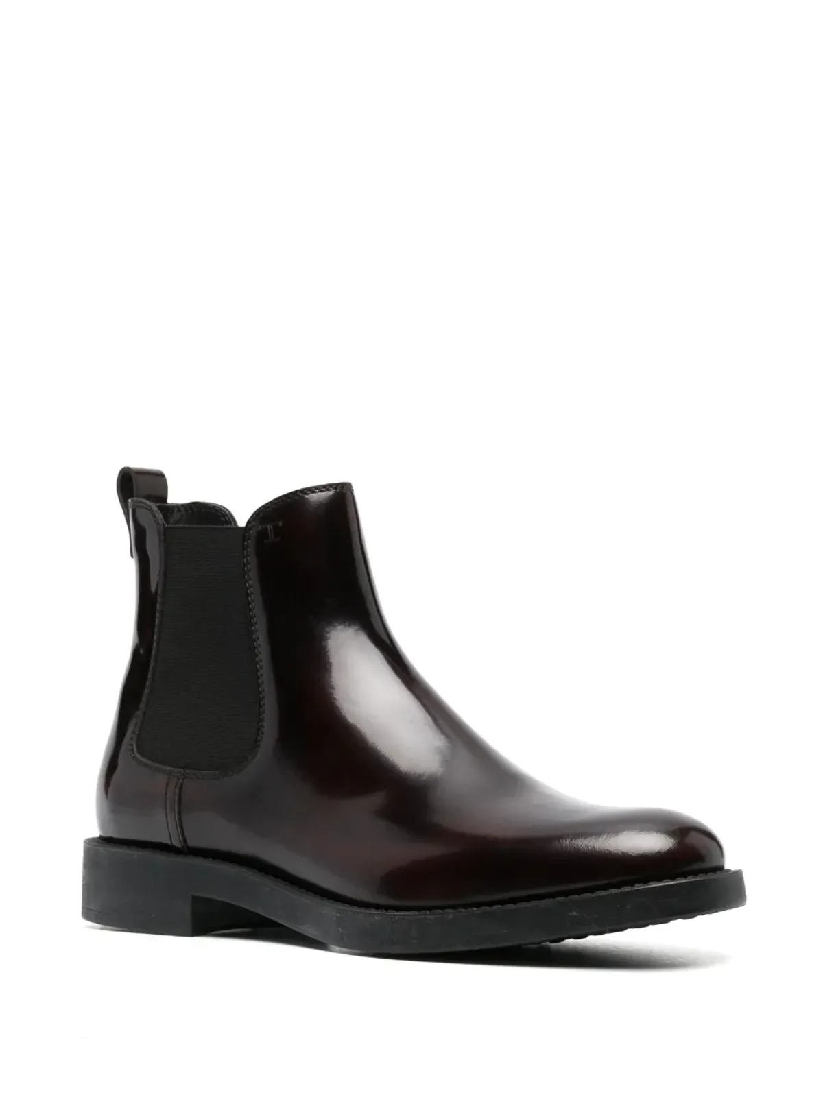 Tod's レザー チェルシーブーツ - レッド - 画像2