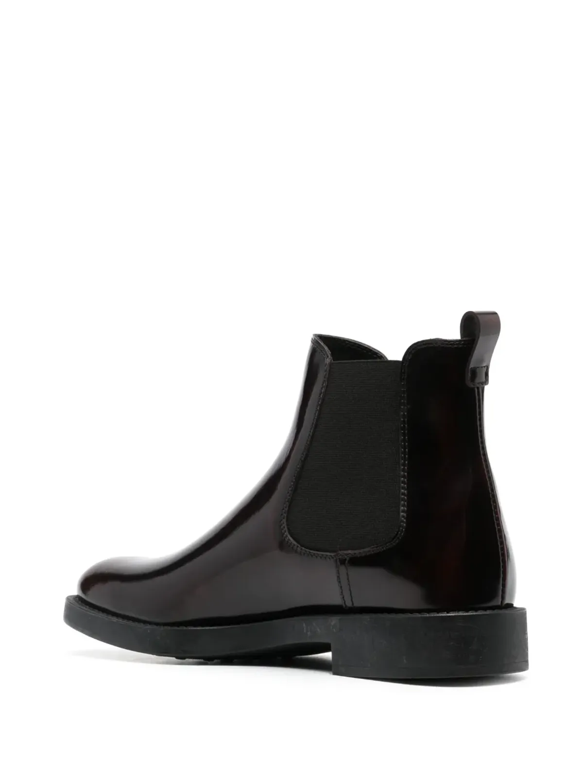 Tod's レザー チェルシーブーツ - レッド - 画像3