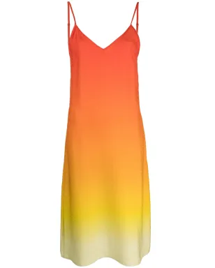 Casablanca グラデーションシルクスリップドレス - サムネイル1