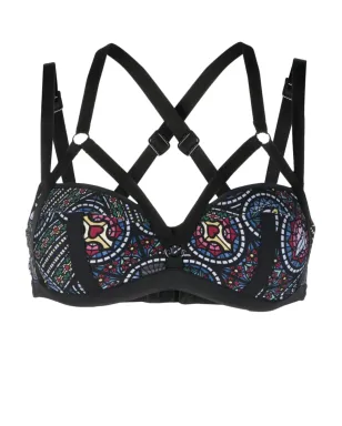 Marlies Dekkers エクレシア ステンドグラスプリント バルコネットブラ - サムネイル1