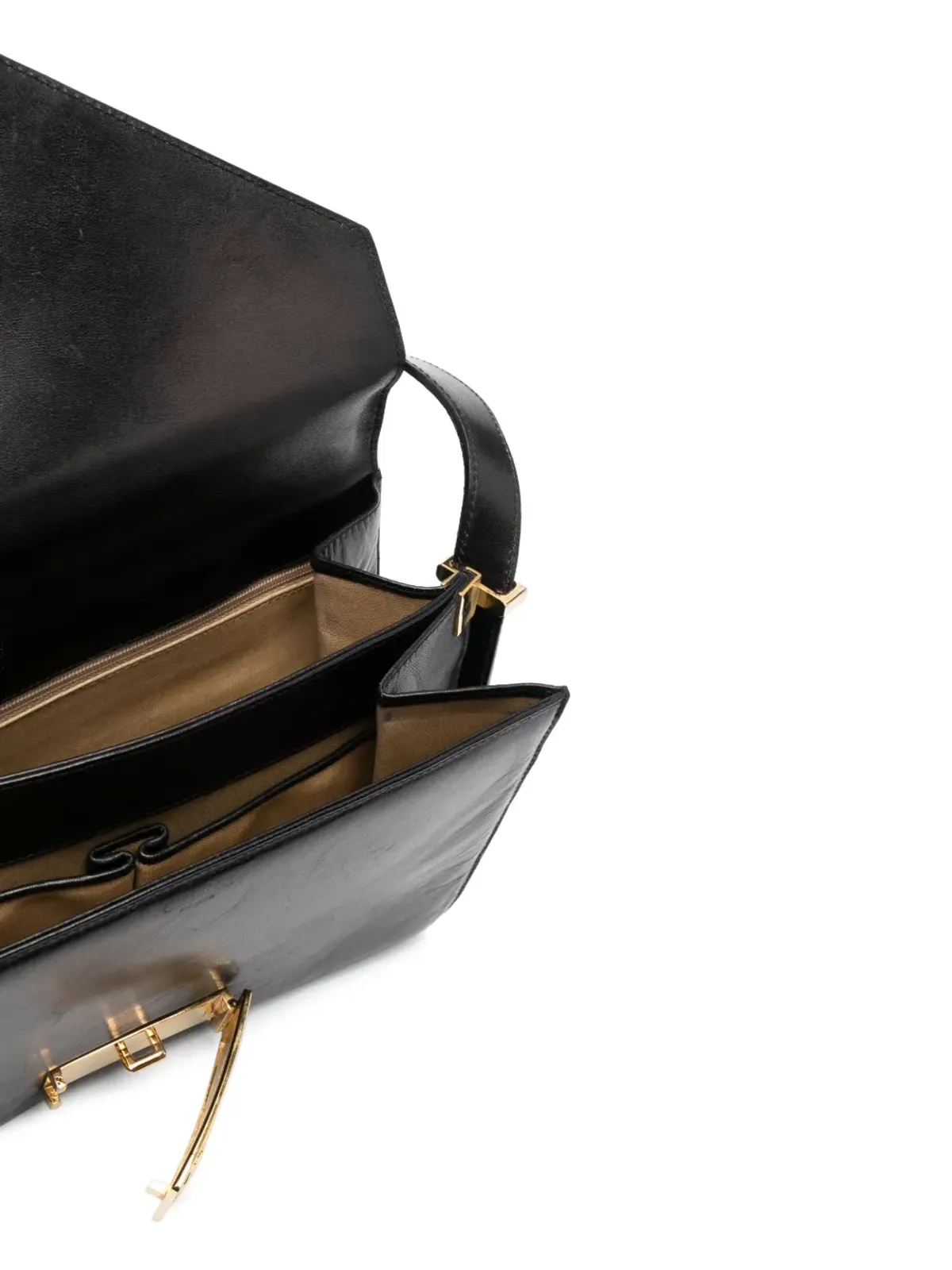 Celine 1970年代 ビンテージ Carriage-plaque ショルダーバッグ - 画像5