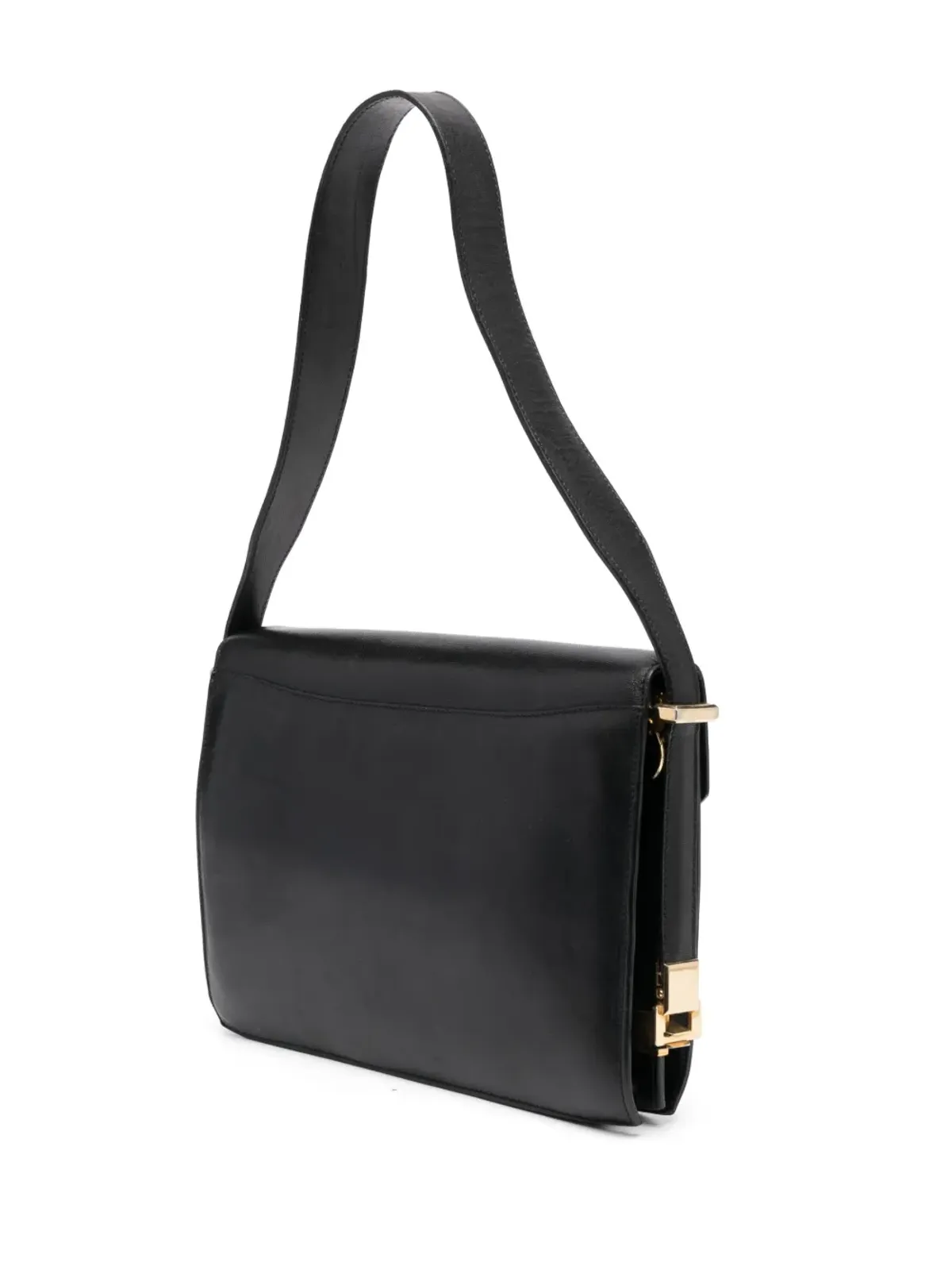 Celine 1970年代 ビンテージ Carriage-plaque ショルダーバッグ - 画像3