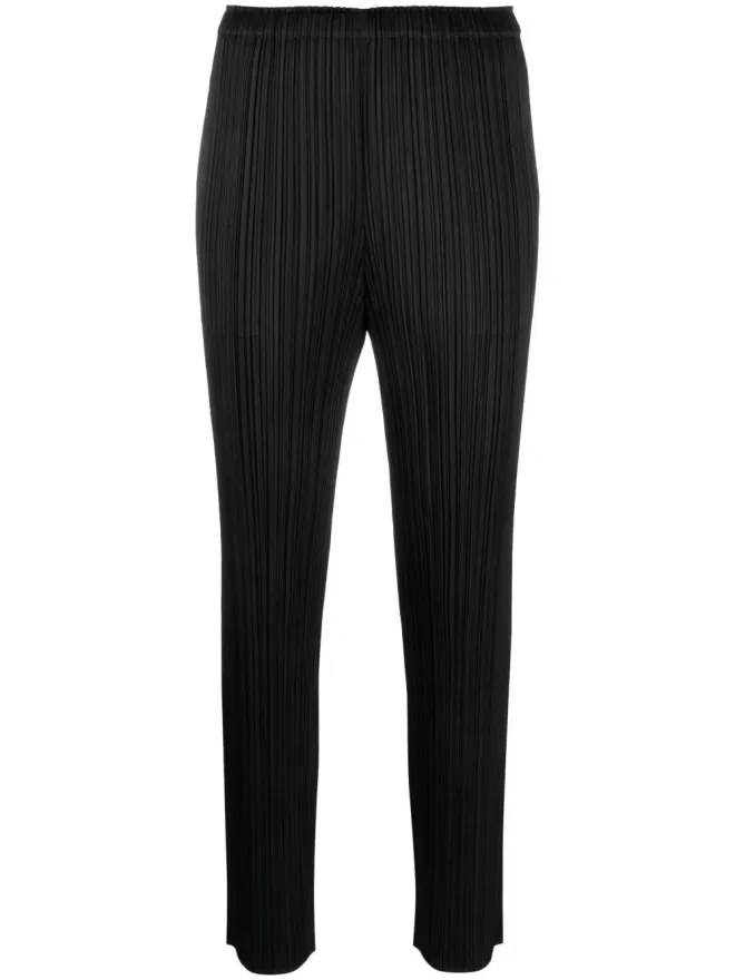 Pleats Please Issey Miyake Pleats Please Issey Miyake プリーツプリーズ イッセイミヤケ プリーツ テーパード クロップドパンツの商品画像
