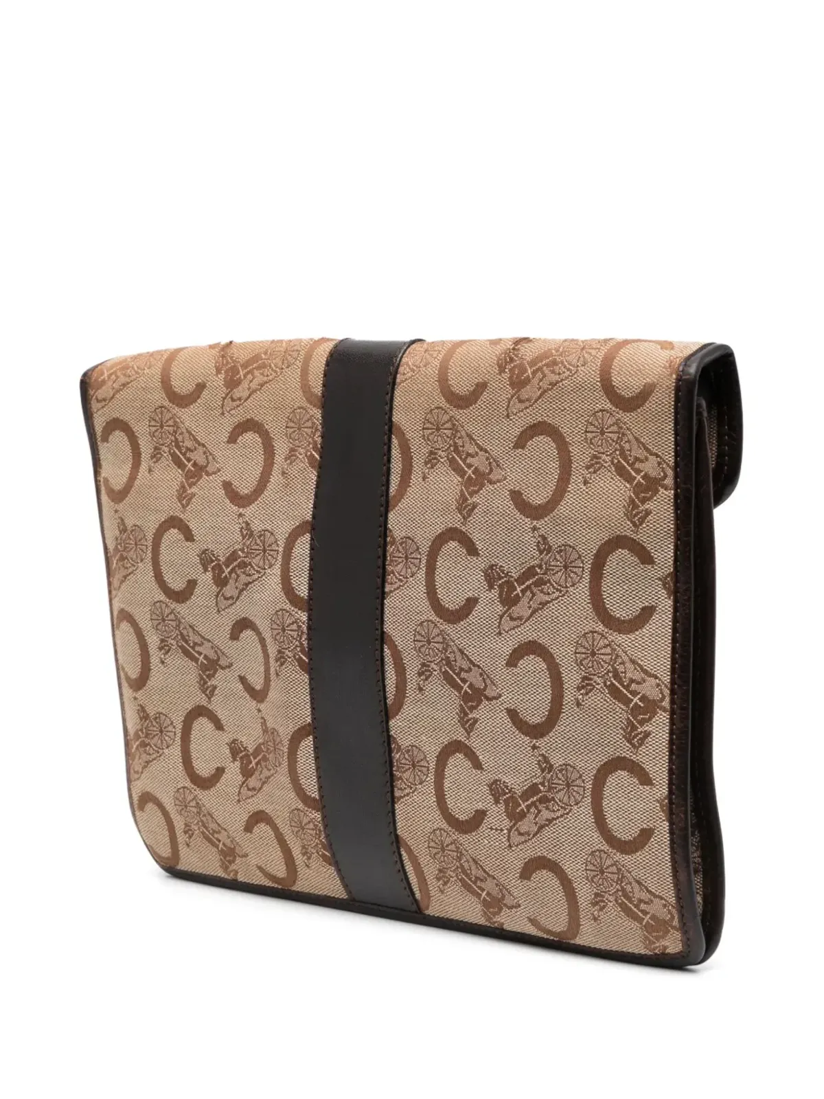 Celine Pre-Owned 1970年代 Macadam ショルダーバッグ - 画像3