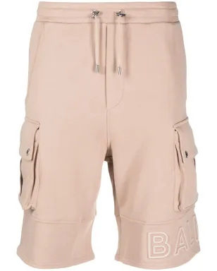 Balmain エンボスロゴ コットン バミューダショーツ - サムネイル1