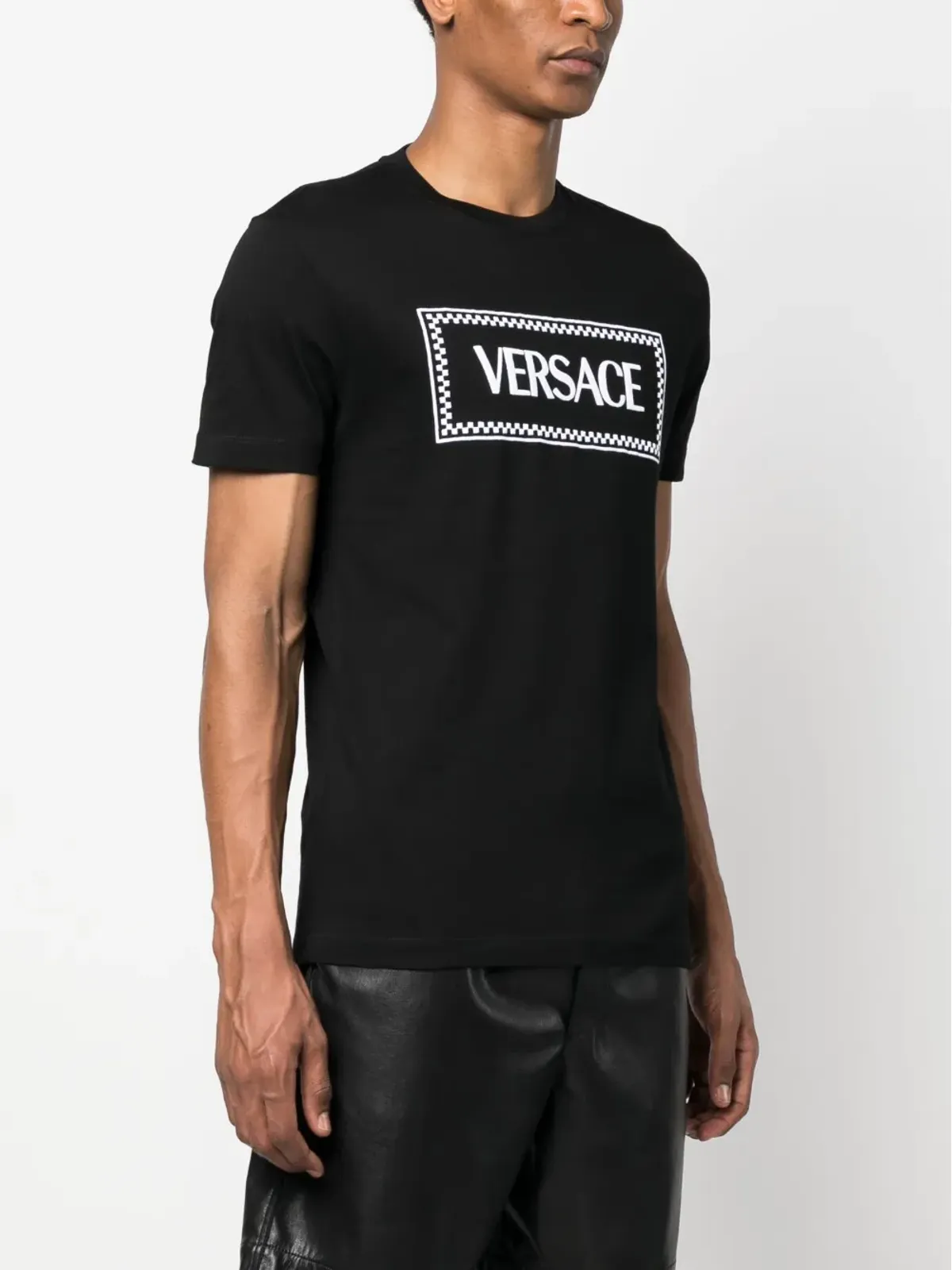 Versace ロゴ入りTシャツ - 画像3