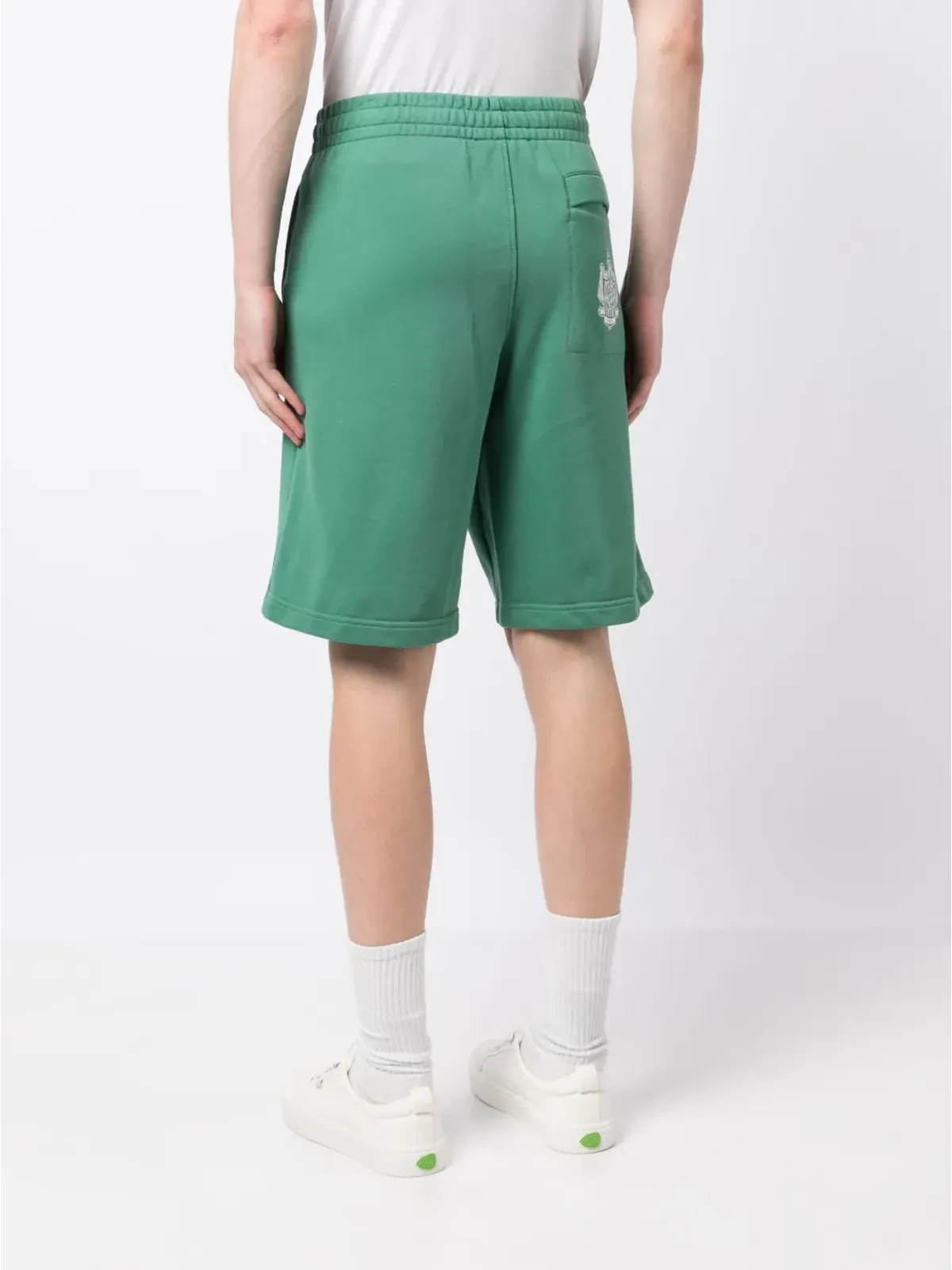 Maison Kitsuné ロゴプリント Bermudaショーツ - 画像4