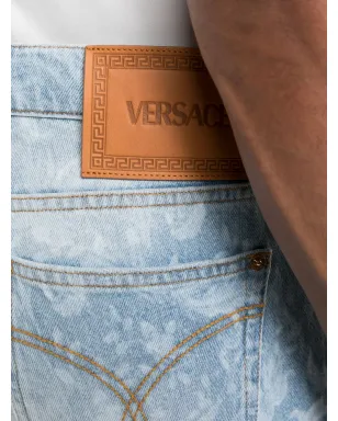 Versace オールオーバー デニムショーツ - サムネイル5