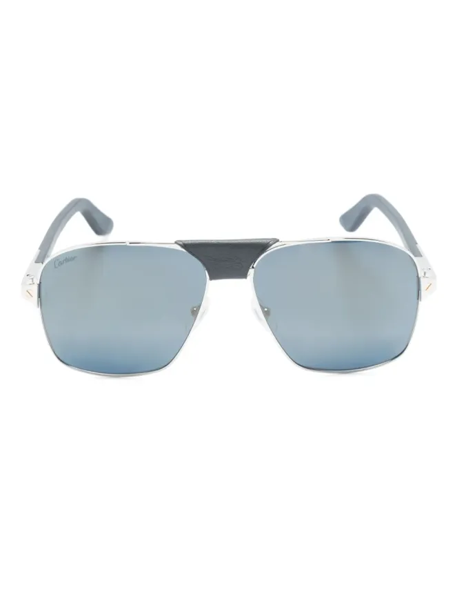 Cartier Eyewear Cartier Eyewear パイロットフレームサングラスの商品画像