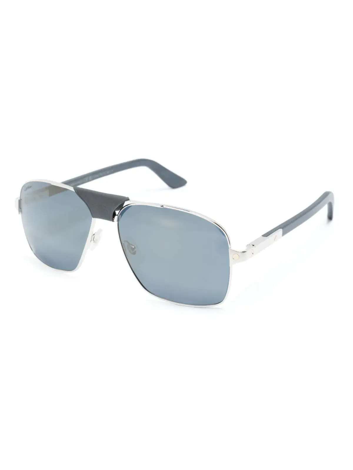 Cartier Eyewear パイロットフレームサングラス - 画像2