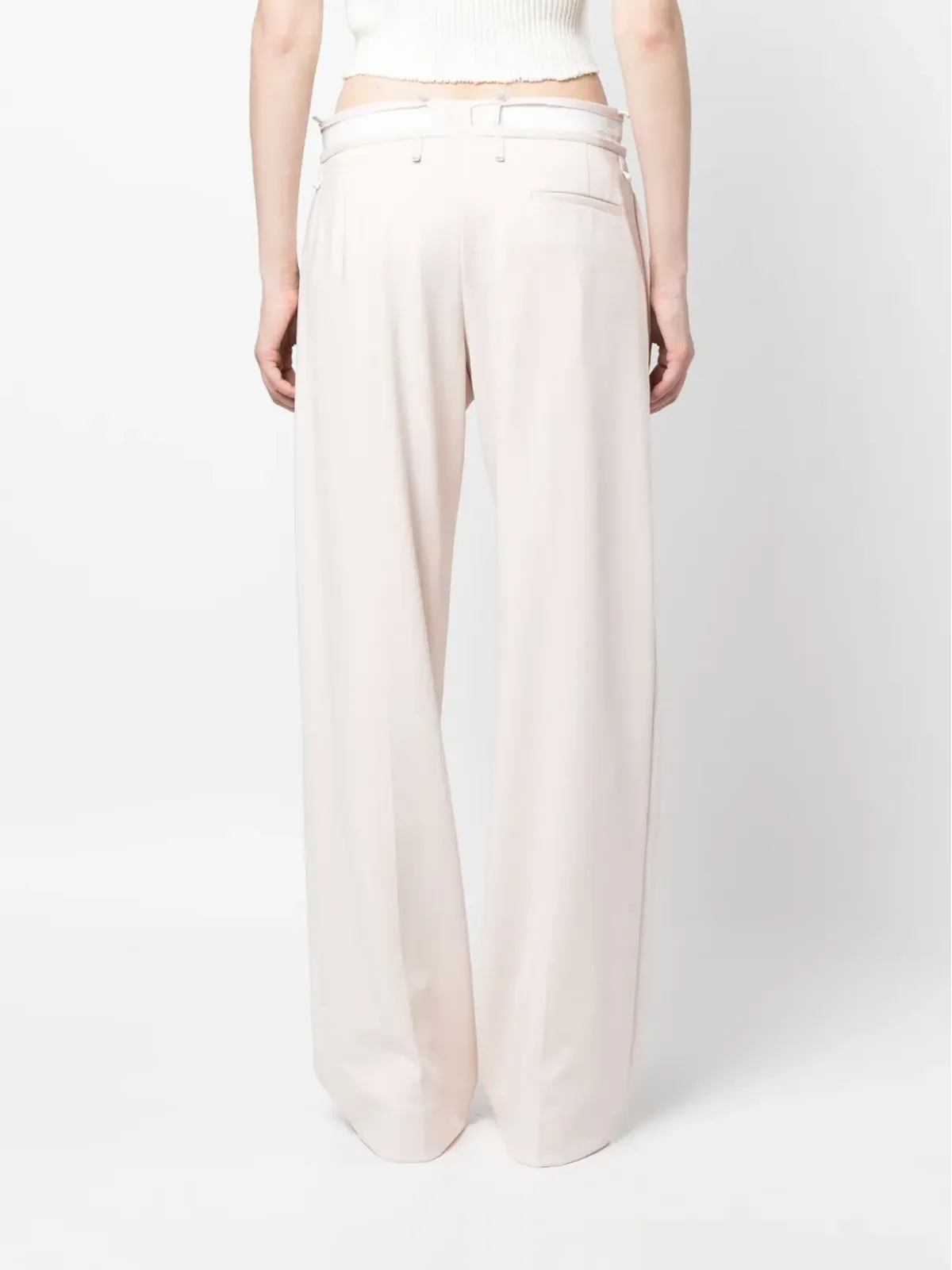 MM6 Maison Margiela デコンストラクテッド テーラードパンツ - 画像4