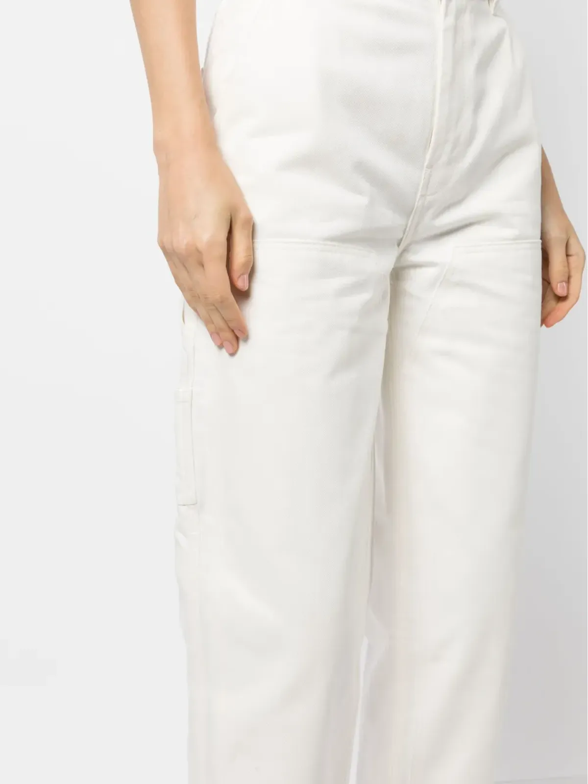 Maison Kitsuné クロップドストレートジーンズ - 画像5