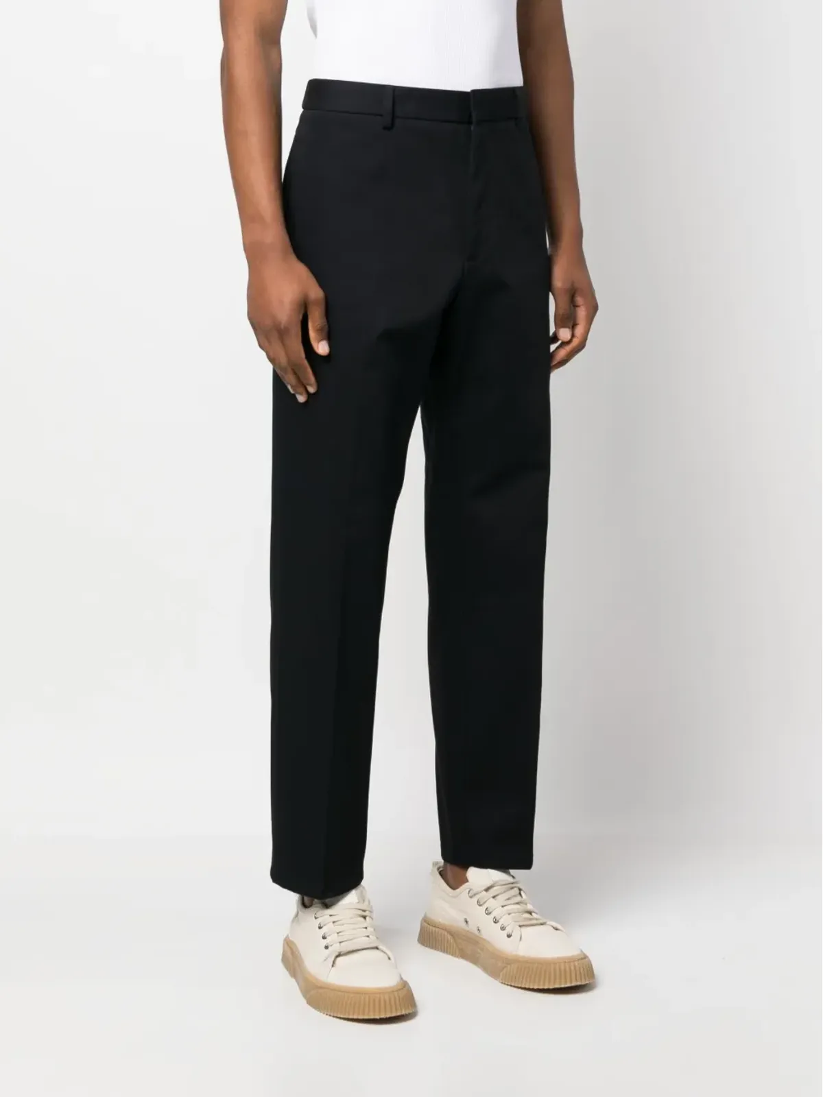 Jil Sander ストレートレッグ コットンパンツ - 画像3