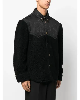 Versace Barocco Silhouette フリースジャケット - サムネイル3