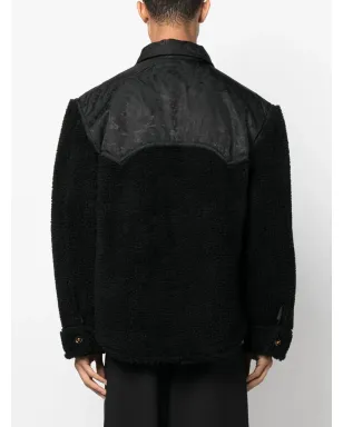 Versace Barocco Silhouette フリースジャケット - サムネイル4