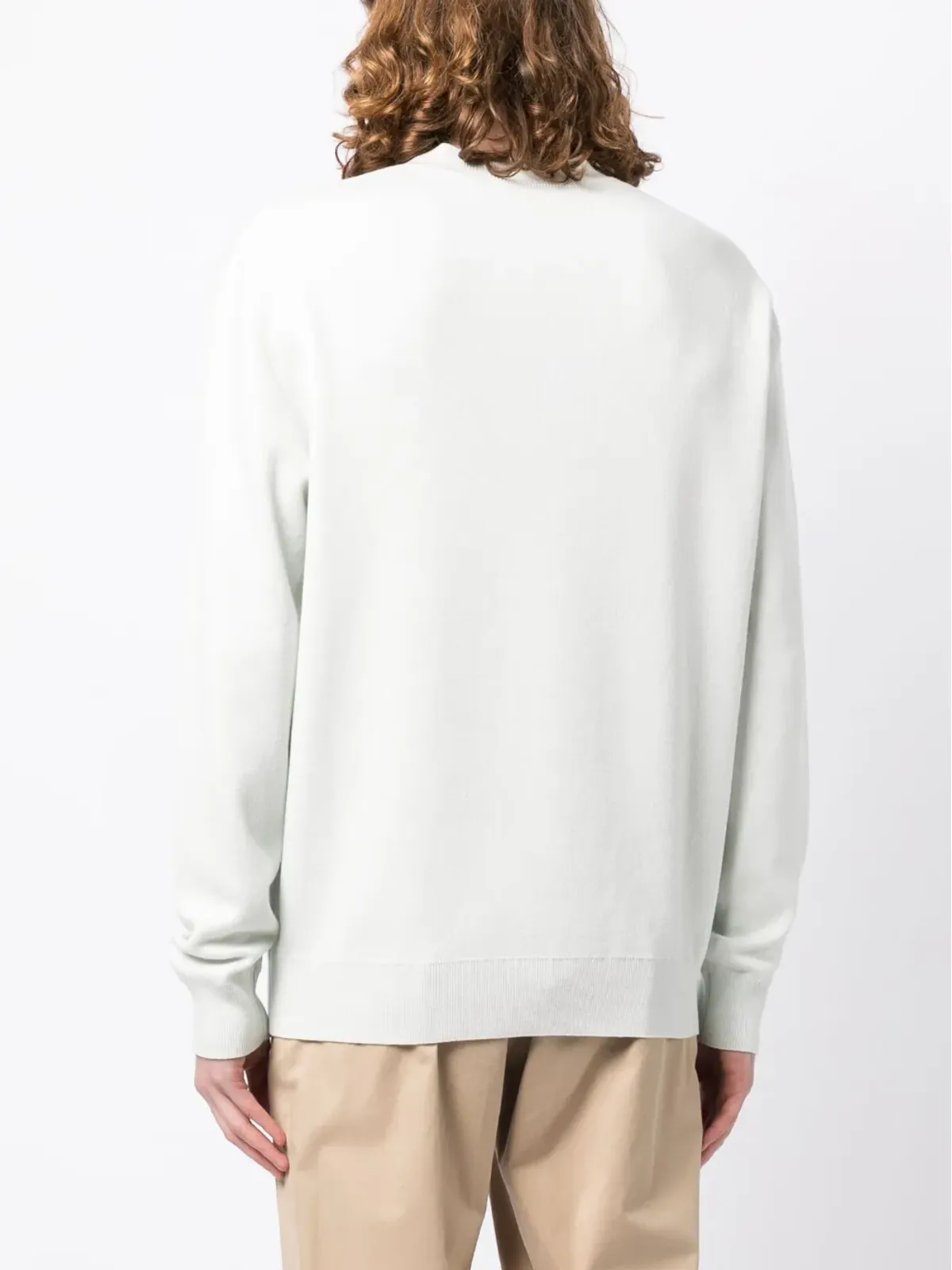 Maison Kitsuné フォックス・ラウンドネック・コットンニットセーター - 画像4