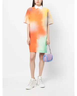 Maison Kitsuné アブストラクトプリント ポロドレス - サムネイル2