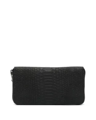 Zadig&Voltaire クロコダイルエフェクトレザー 財布 - ブラック - サムネイル2