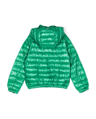 Herno Kids フード付きジップアップパデッドジャケット - サムネイル2