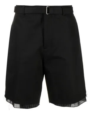 Lanvin コントラストトリム コットン バミューダショーツ - サムネイル1