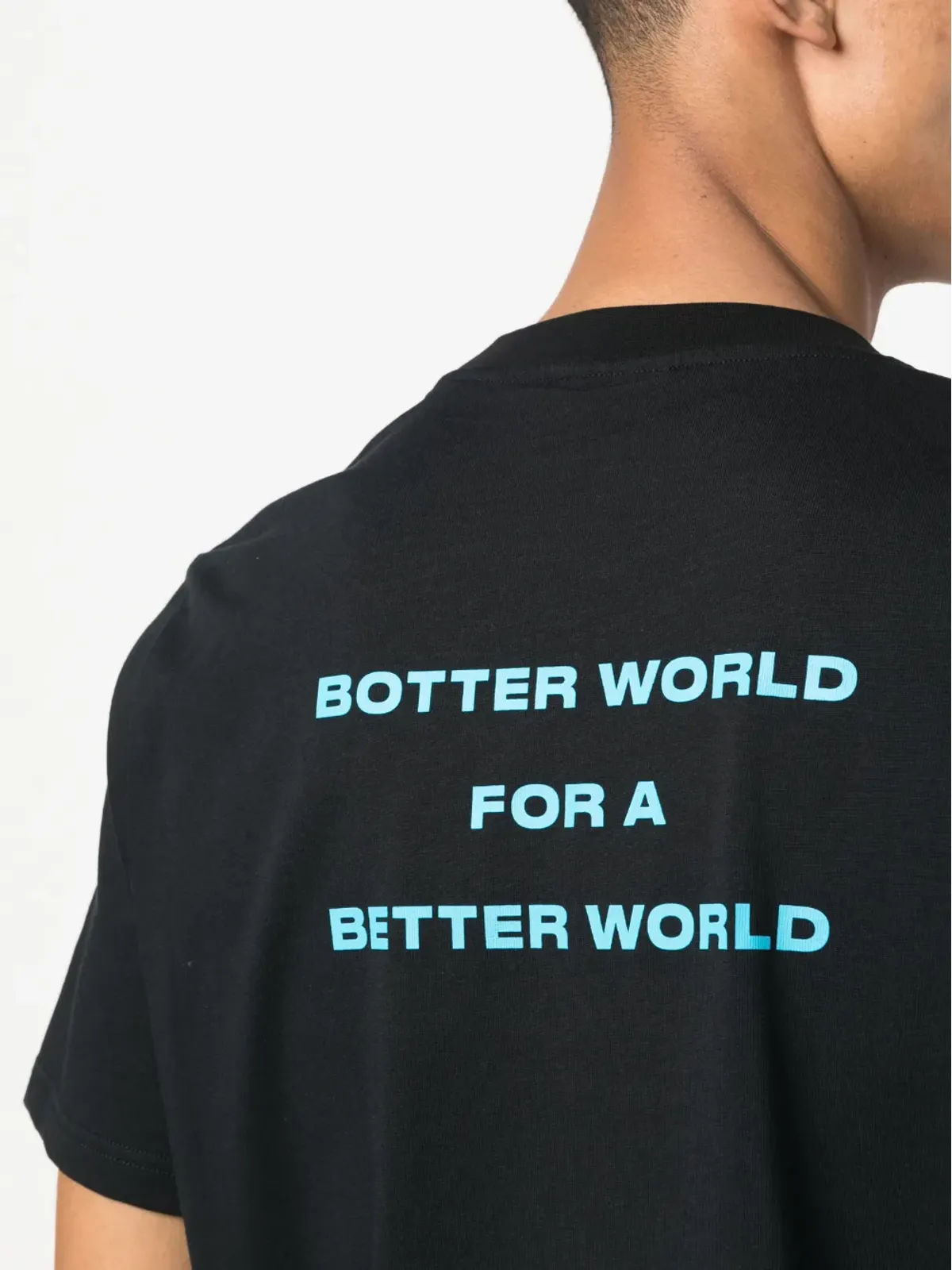 Botter スローガンプリント クルーネックTシャツ - 画像5