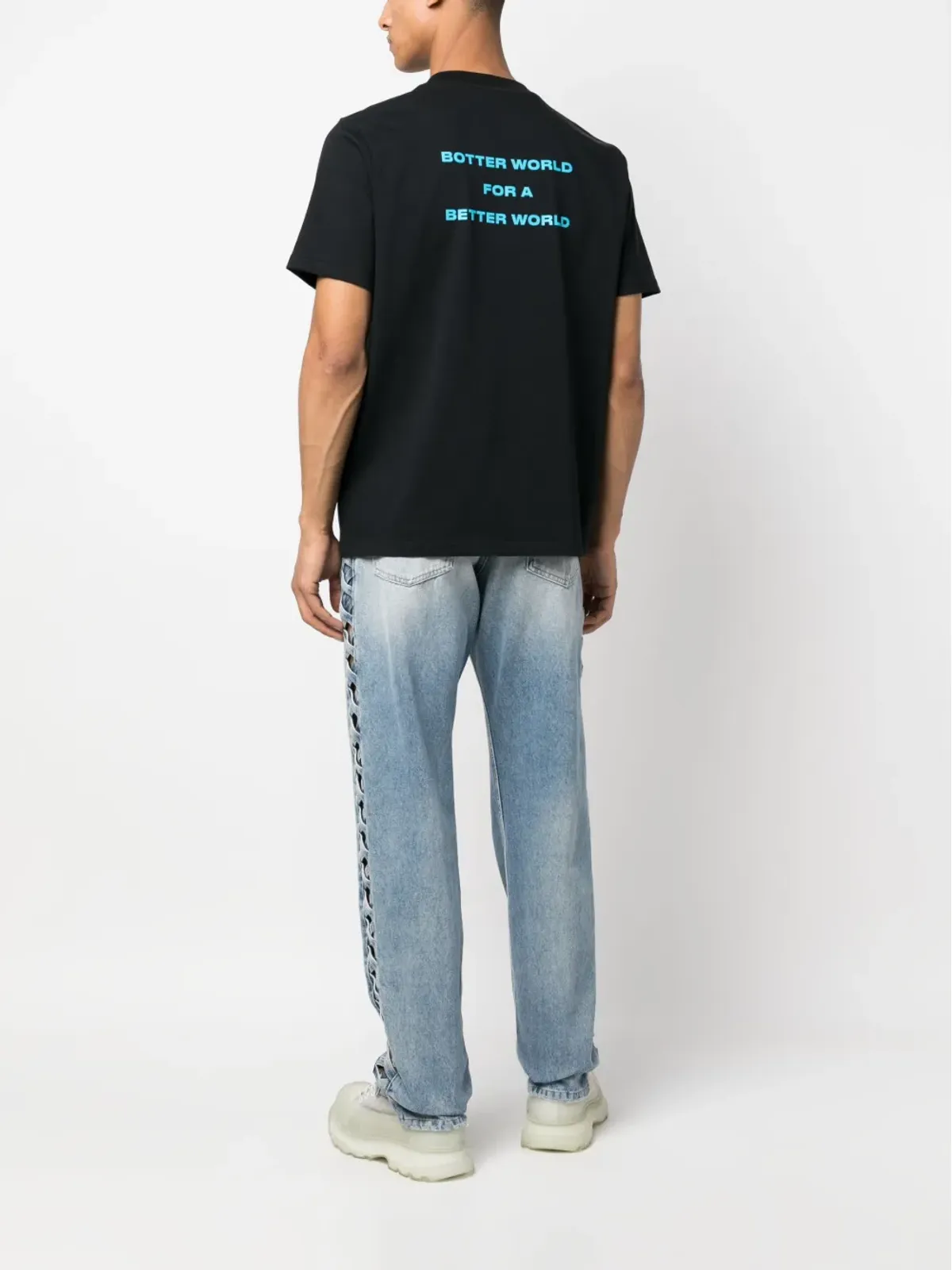 Botter スローガンプリント クルーネックTシャツ - 画像2