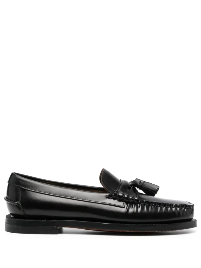 Sebago Sebago タッセル付きレザー ローファー - ブラックの商品画像