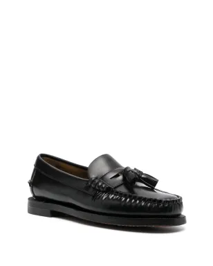 Sebago タッセル付きレザー ローファー - ブラック - サムネイル2