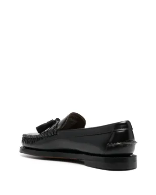 Sebago タッセル付きレザー ローファー - ブラック - サムネイル3