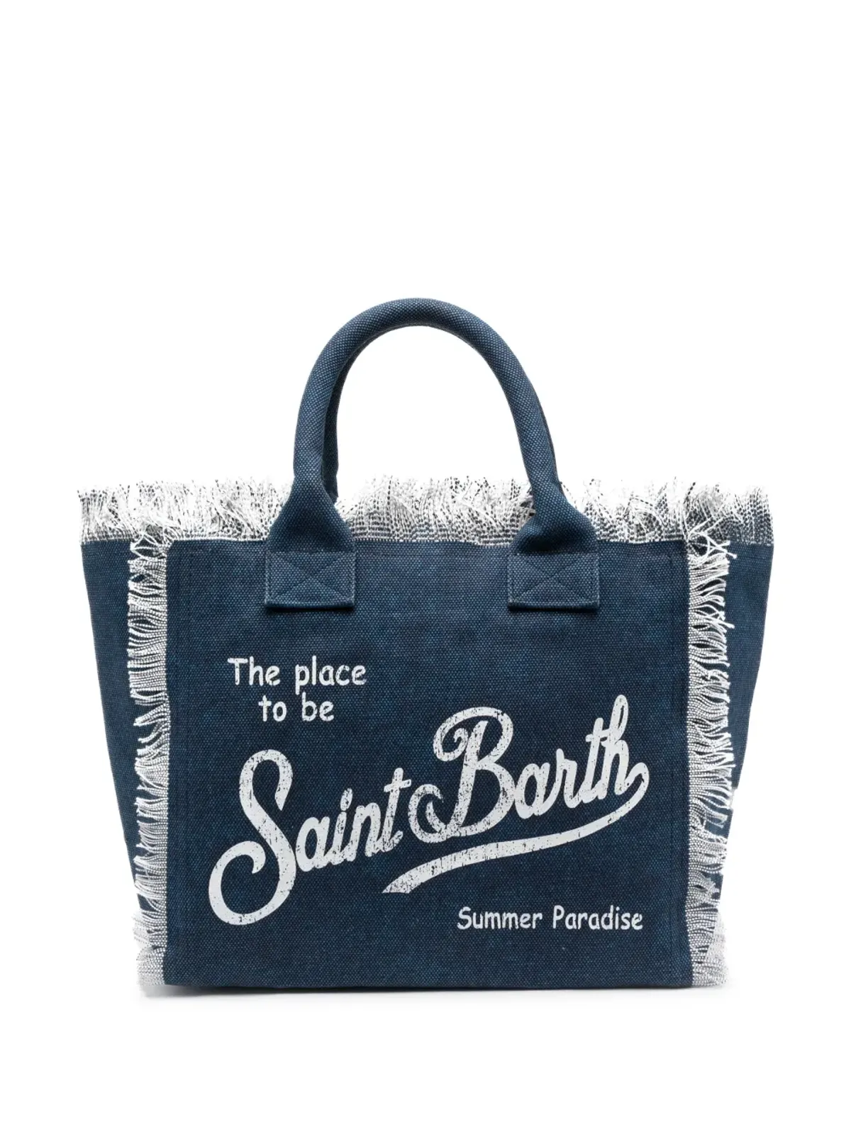 MC2 Saint Barth ヴァニティ キャンバス ビーチバッグ - 画像1
