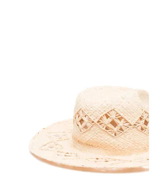 Ruslan Baginskiy 編み込みストロー フェドラハット - サムネイル2