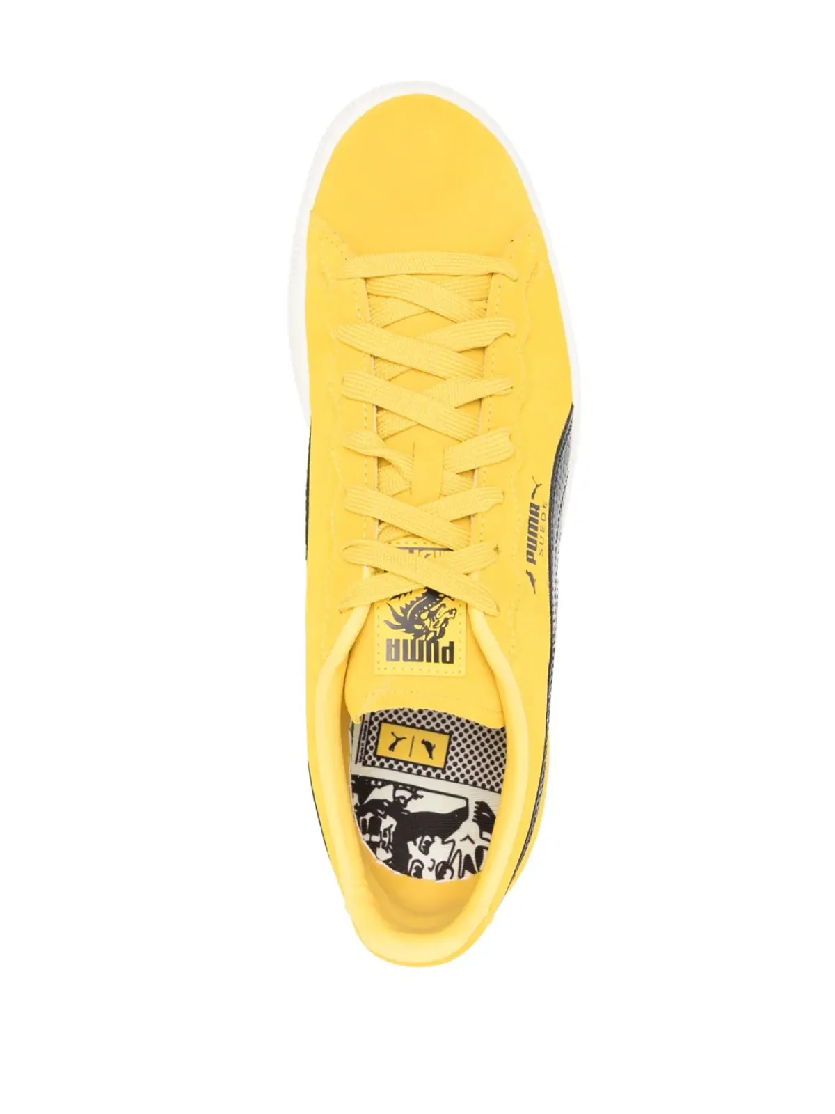 PUMA x Staple スウェードスニーカー - イエロー - 画像4